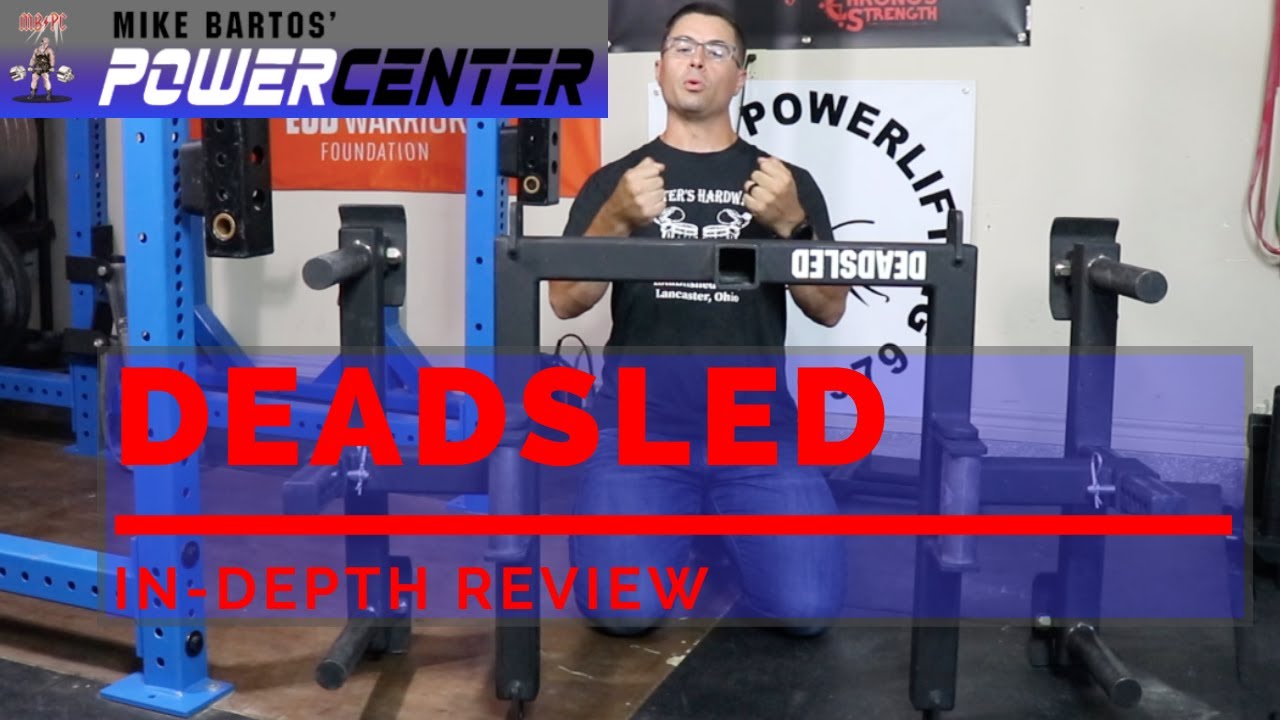 MB Power Center DeadSled Versatile Strongman Equipment Strongman Gym Equipment Review