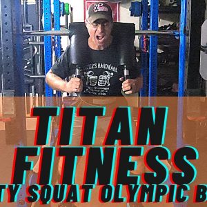 Titan Fitness Safety Squat Olympic Barbell V2 | Best Safety Squat Bar | SSB In-Depth Review