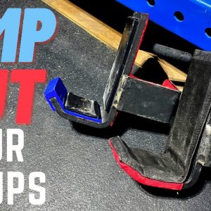 Pimp Out Your J-Cups | Rack Sheath | Aperture Engineering | Bar Protection | Strongman Garage Gym