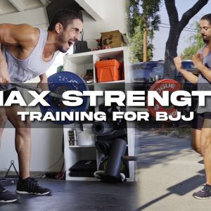 Max Strength Training for BJJ | JTSstrength.com