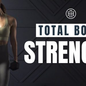 Strength Supersets // Total Body Workout with Dumbbells