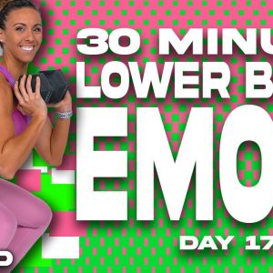 30 Minute Lower Body EMOM Workout | SHRED - DAY 17