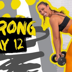 40 Minute Glutes & Abs Circuits Workout | STRONG - Day 12