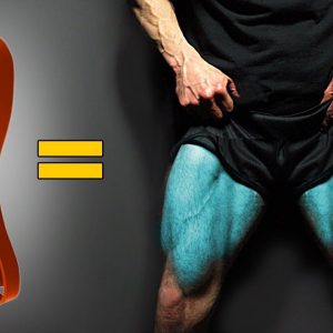 Build Bigger Legs with Bands (NO WEIGHTS!)
