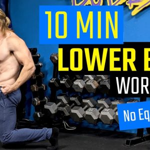 Lower Body 10 Min Workout | No Equipment | For Home or Gym
