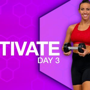 30 Minute Arms & Cardio Workout | ACTIVATE - Day 3