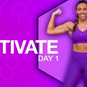 30 Minute Full Body HIIT Sweat Workout | ACTIVATE - Day 1