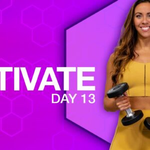 30 Minute Upper Body & Kickboxing HIIT Workout | ACTIVATE - Day 13