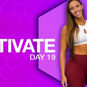 45 Minute Glutes & Abs AMRAP Workout | ACTIVATE - Day 19