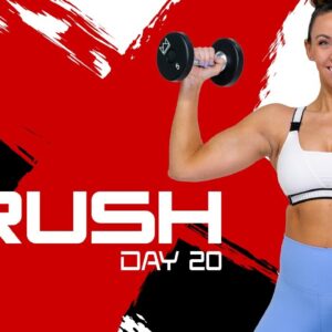 40 Minute Full Body Bootcamp Workout | CRUSH - Day 20