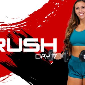 45 Minute Upper Body Push & Pull Bootcamp Workout | CRUSH - Day 7