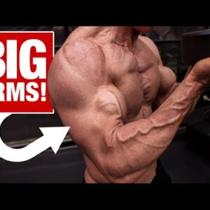 Arm Workout with JUST Dumbbells GET BIG ARMS!