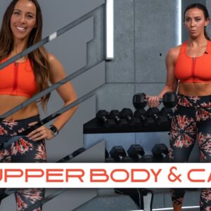 40 Minute Upper Body Burn w Cardio Workout | RESULT - Day 4