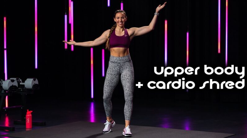 30 Minute Upper Body & Cardio Shred Workout | PRE - Day 13