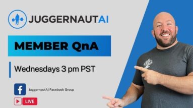 JuggernautAI Live Q&A 4/19/23