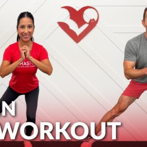 Home Dumbbell Legs Workout for Women & Men - 40 Min Lower Body Leg Workouts with Dumbbells & Weights