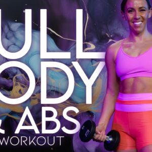40 Minute Full Body and Abs Workout | FLEX - Day 6 #fullbodyworkout #strengthtraining